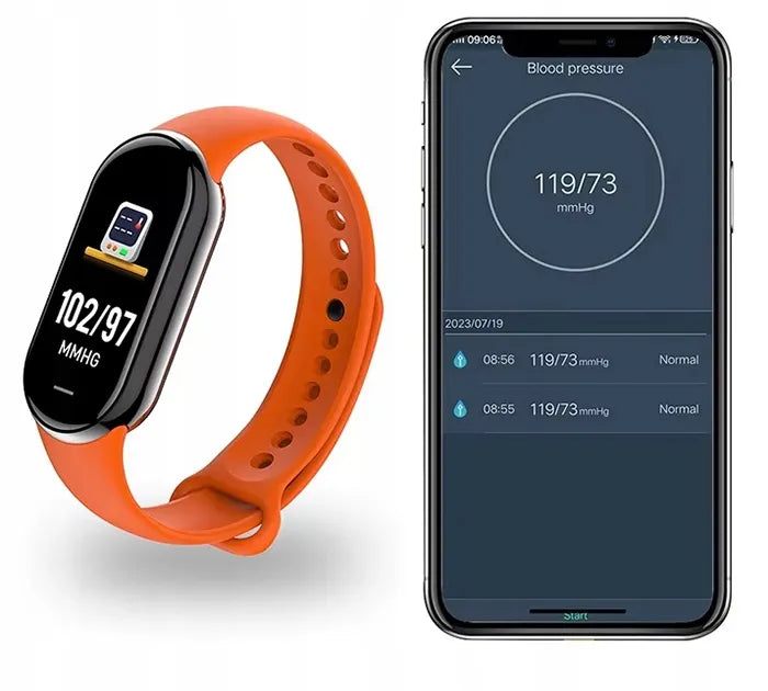 Moteriškas laikrodis / MK-Tech / SMARTWATCH /žingsnių skaitiklis / pulso matuoklis