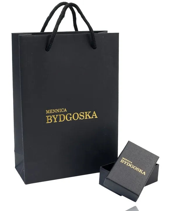 Moteriškas sidabrinis vėrinys Angelo širdelė, rodiuotas, mėlynas, 925 praba