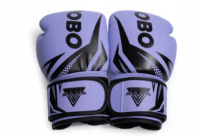 Moteriškos bokso pirštinės VoBo 10 oz, violetinės