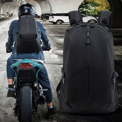 Motociklininko kuprinė ZM16, 50 l, atspari vandeniui, šalmui ir nešiojamajam kompiuteriui