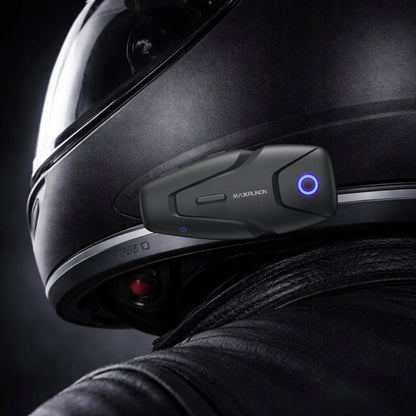 Motociklo domofonas 2 vnt. Bluetooth 5.3 ANC 100km/h FM 500m 2 asmenims