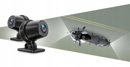 Motociklo išmanusis įrenginys NAVITEL MS850 DUAL su dviem STARVIS kameromis, atsparus vandeniui