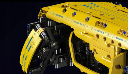 Mould King 15075 RC roboto šuns konstruktorius su nuotoliniu valdymu, 921 detalė