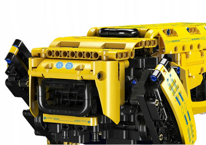 Mould King 15075 RC roboto šuns konstruktorius su nuotoliniu valdymu, 921 detalė