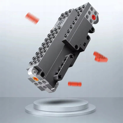 Mould King 15075 RC roboto šuns konstruktorius su nuotoliniu valdymu, 921 detalė