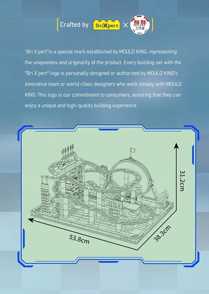 „Mould King Technic“ lenktyninių kalnelių konstruktorius, 14+