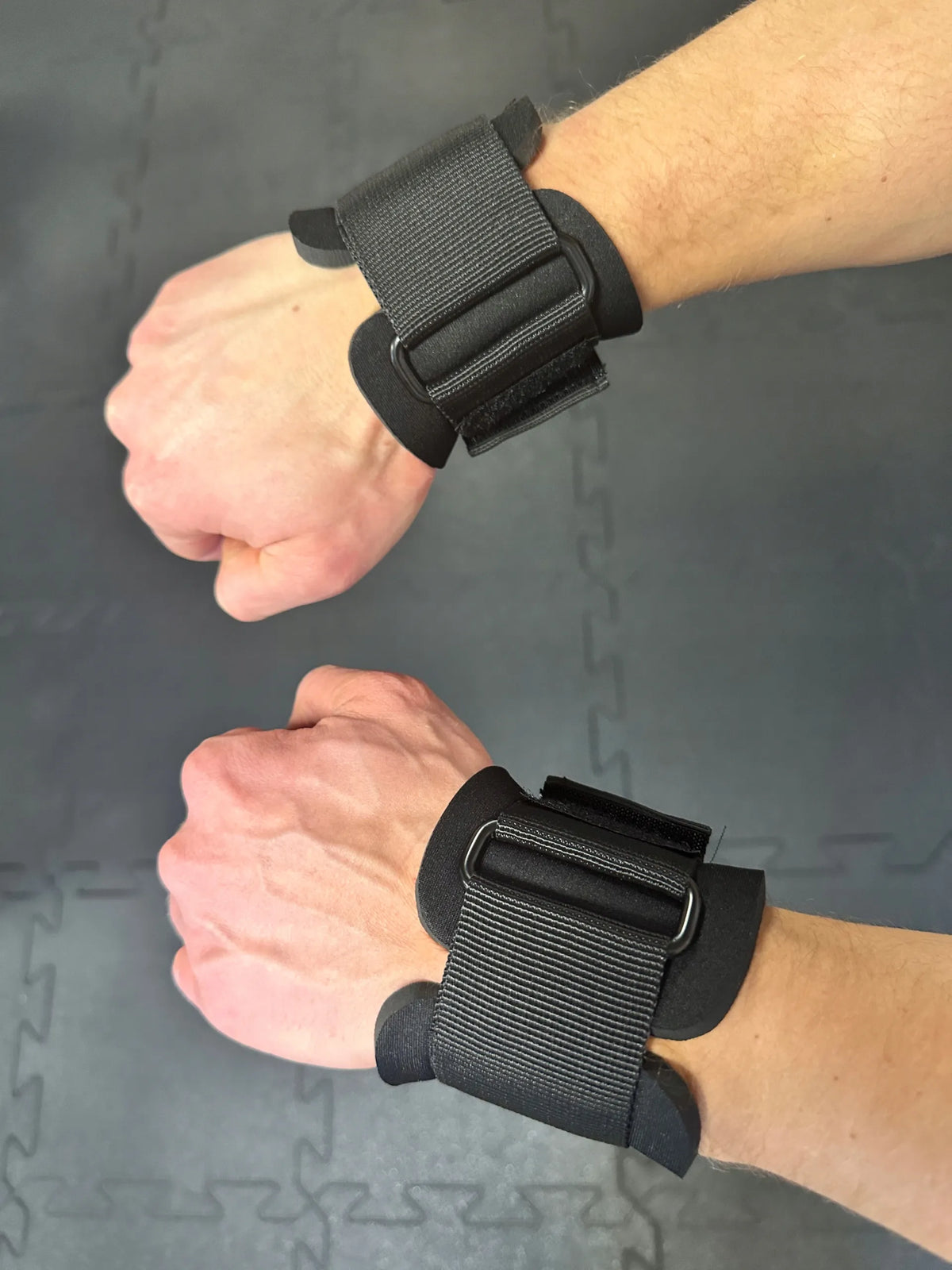MuscleForge® treniruočių kabliai riešams svoriams kelti, mirties traukai, plieniniai