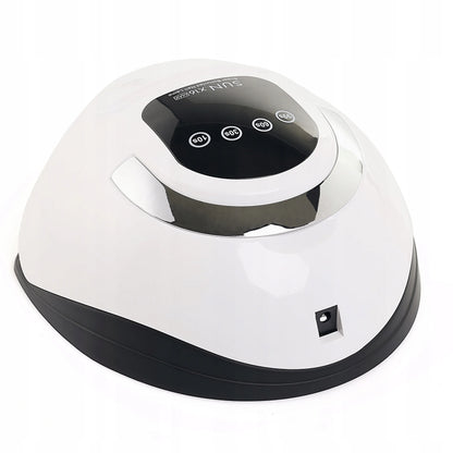 Nagų lempa hibridiniam lakui ir geliui UV SUN X16 LCD DUAL LED 320 W, naujausias modelis