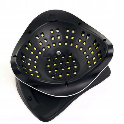 Nagų lempa hibridiniam lakui ir geliui UV SUN X16 LCD DUAL LED 320 W, naujausias modelis
