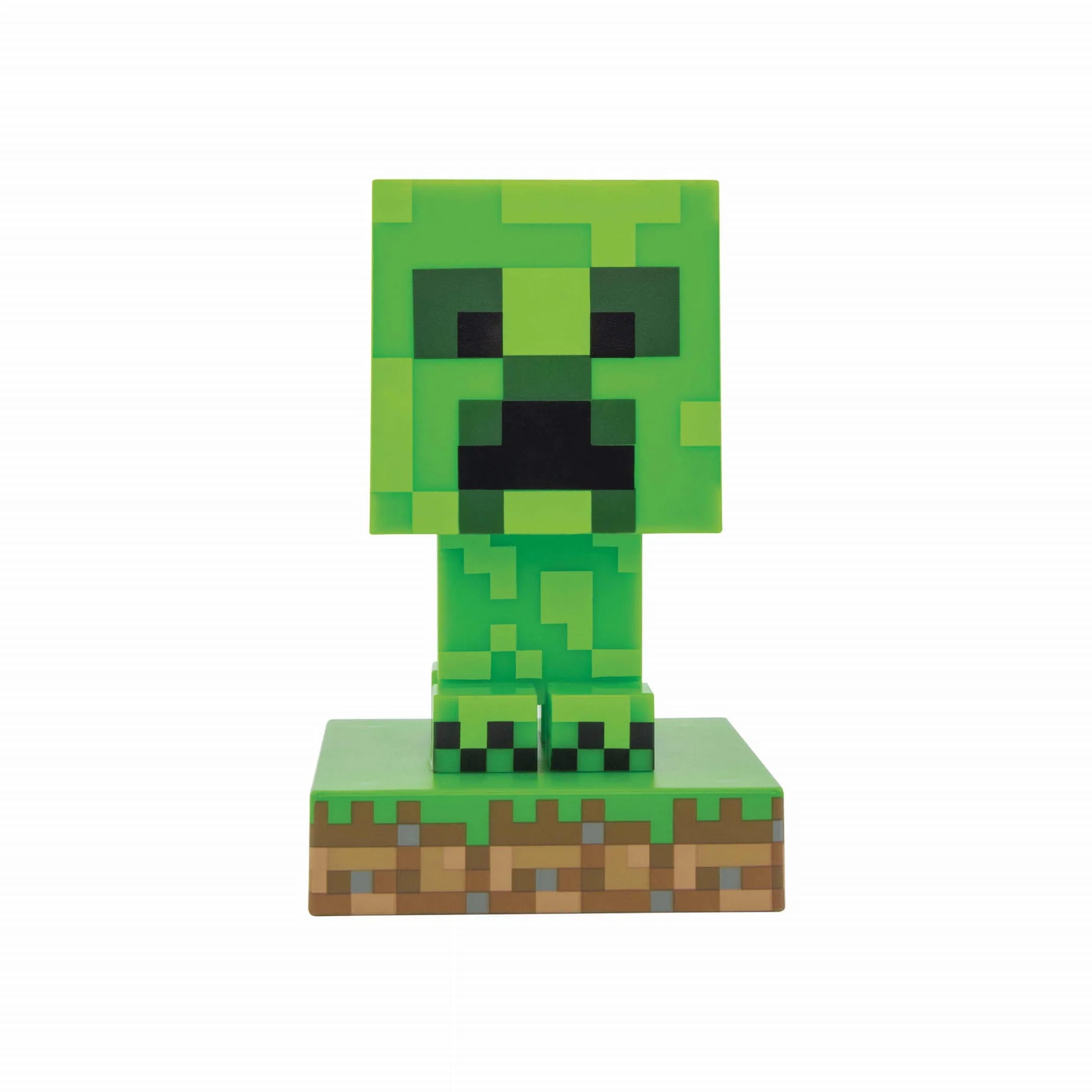 Naktinė lemputė Paladone Minecraft Creeper PP6593MCF žalia