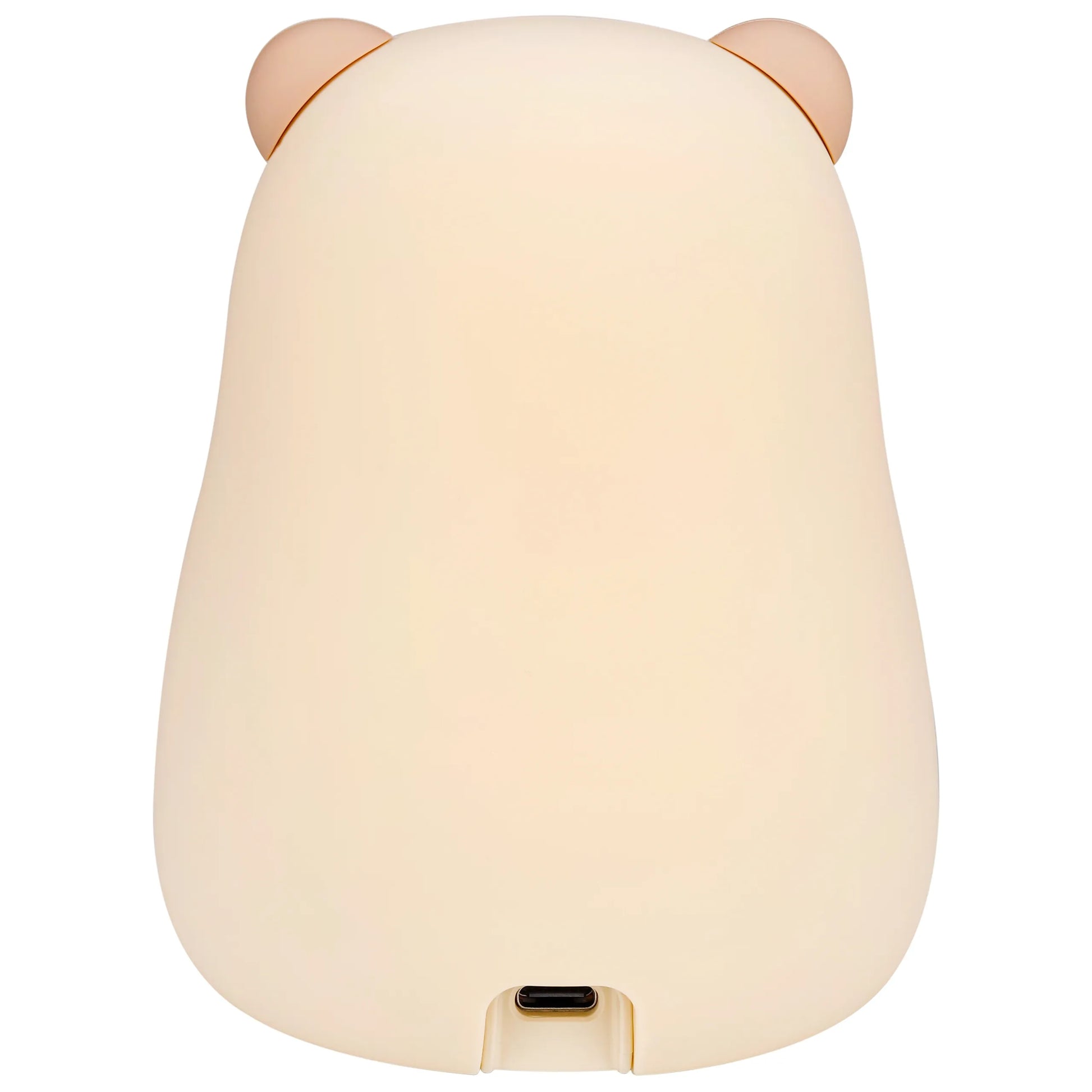 Naktinė lemputė vaikams kapibara minkšta spalvota RGBWW LED USB silikoninė