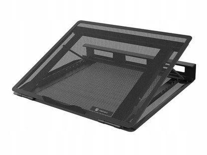 „Natec Tern 2“ nešiojamojo kompiuterio stovas, 8 padėtys, reguliuojamas, iki 17,3 colio