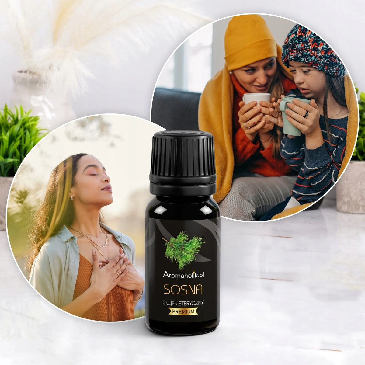 Natūralūs eteriniai aliejai pirtims – Kalėdinis rinkinys 3 x 10ml
