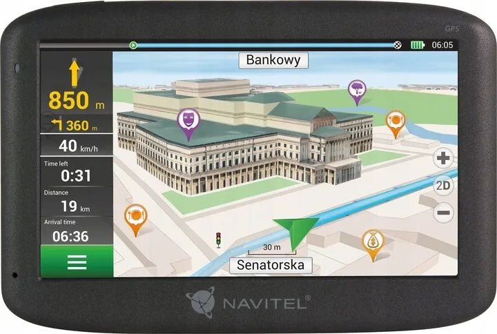 NAVITEL E500 GPS navigacija su Europos žemėlapiais