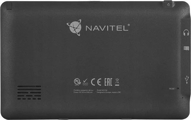 NAVITEL MS700 / E700 7 colių GPS navigacija su Europos žemėlapiais, fotoradarais ir sunkvežimių maršrutais