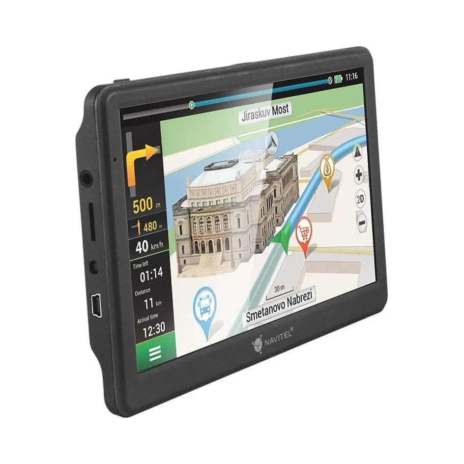 NAVITEL MS700 / E700 7 colių GPS navigacija su Europos žemėlapiais, fotoradarais ir sunkvežimių maršrutais