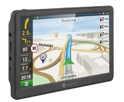 NAVITEL MS700 / E700 7 colių GPS navigacija su Europos žemėlapiais, fotoradarais ir sunkvežimių maršrutais