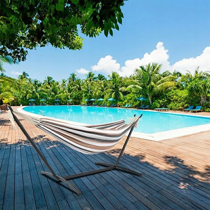 ND32_HM1 HM1 Sodo hamakas 2-vietis audinys 200x150