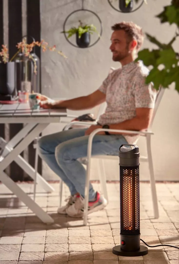 NEO infraraudonųjų spindulių šildytuvas, stovimas, IP44, 1000W, 90-035