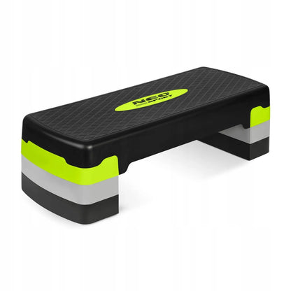 Neo-sport NS-400 treniruočių steperis, 3 lygių, žalias