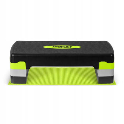 Neo-sport NS-400 treniruočių steperis, 3 lygių, žalias