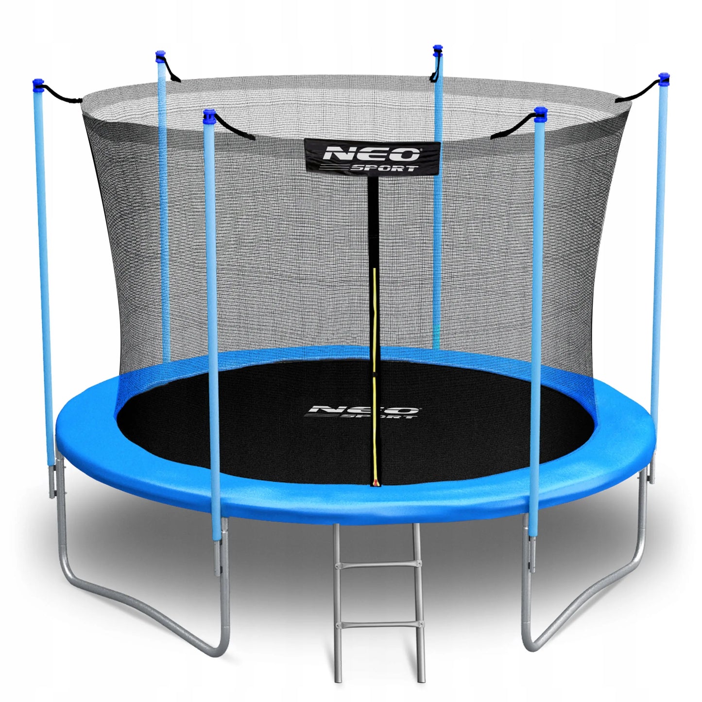Neo-sport sodo batutas 8ft/252cm su vidiniu tinklu ir kopėčiomis
