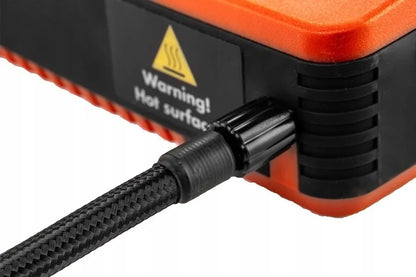 Neo Tools 11-997 užvedimo įrenginys, 14Ah galios bankas ir 3.5 bar kompresorius