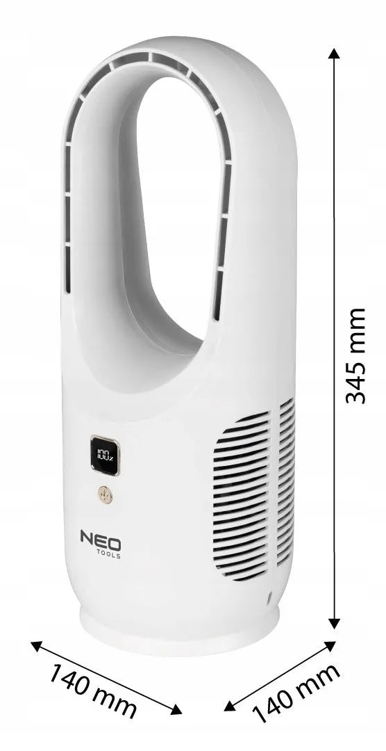 Neo Tools akumuliatorinis stalinio tipo bementis ventiliatorius su USB-C jungtimi