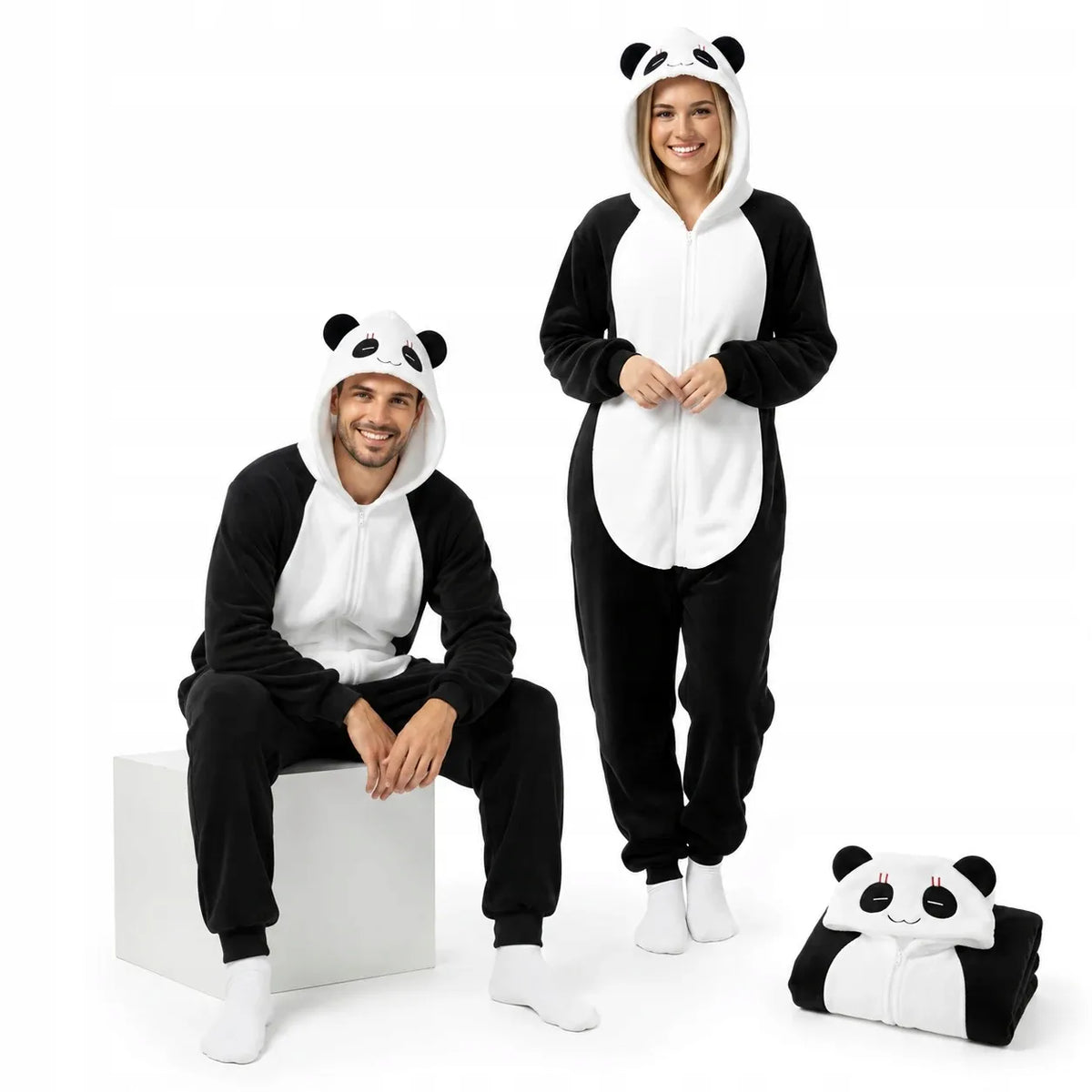 „nerd hunters“ pandos kigurumi pižama, kostiumas, XL, 175–185 cm