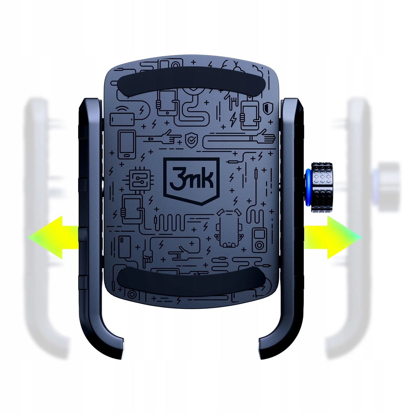 Nerūdijančio plieno dviračio laikiklis - 3mk Steel Bike Holder