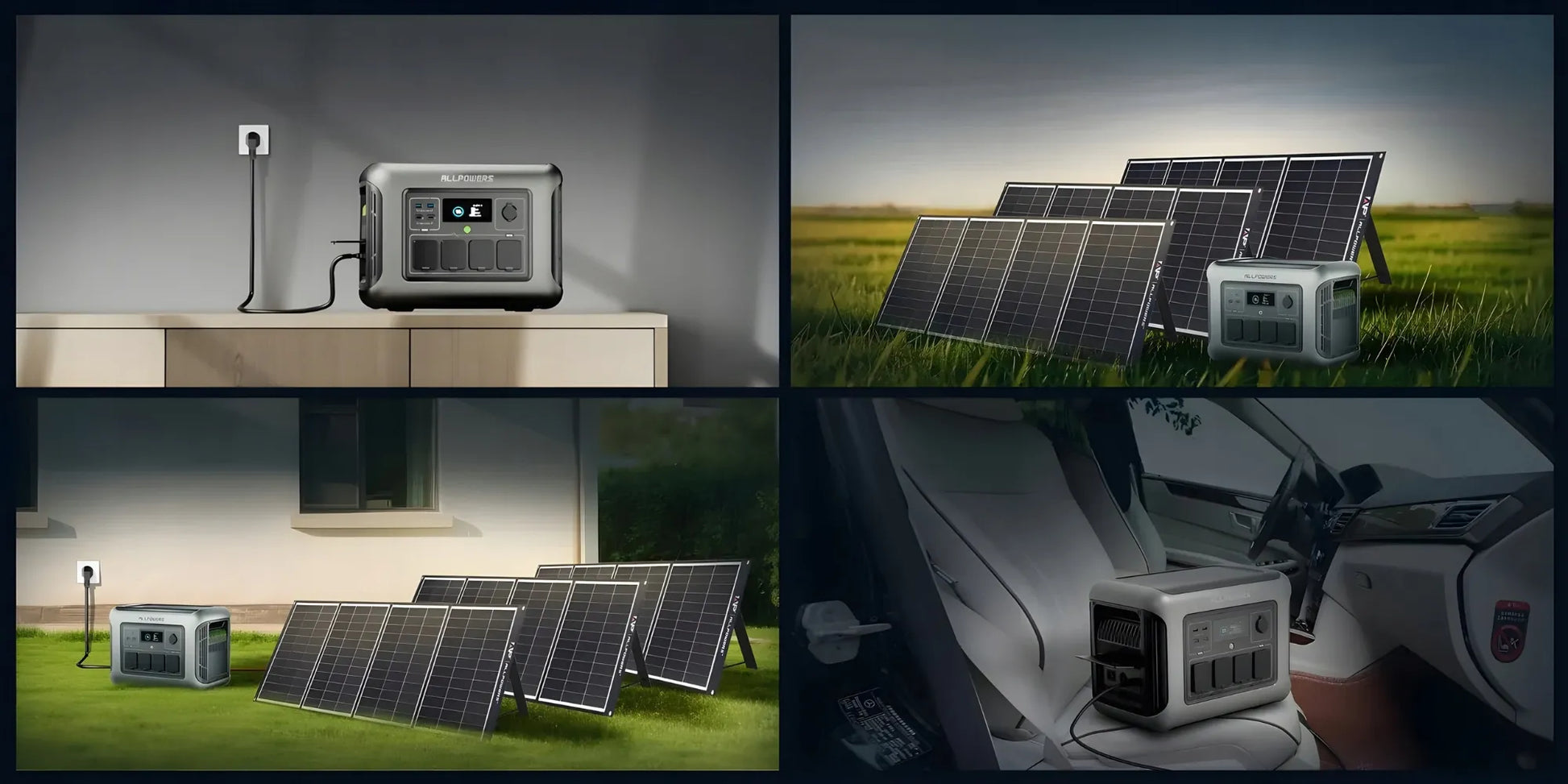 Nešiojama maitinimo stotelė ALLPOWERS R1500 Lite 1600W 1056Wh