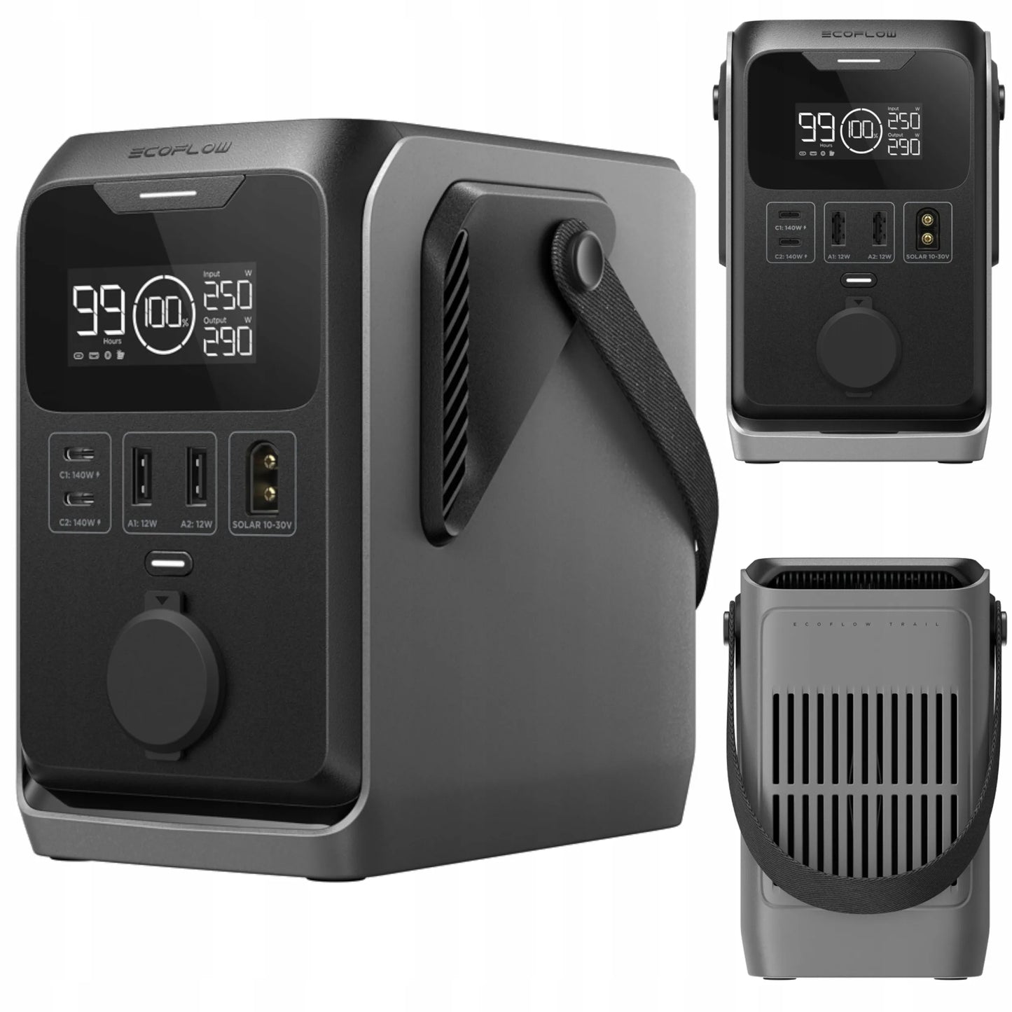 Nešiojama maitinimo stotelė EcoFlow TRAIL 300 DC 288Wh