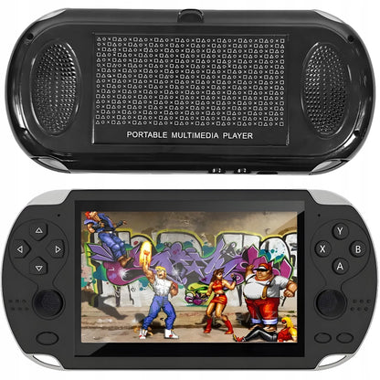Nešiojama mini žaidimų konsolė X Retro 100+ žaidimų 8 GB su TV jungtimi 5,1" ekranu