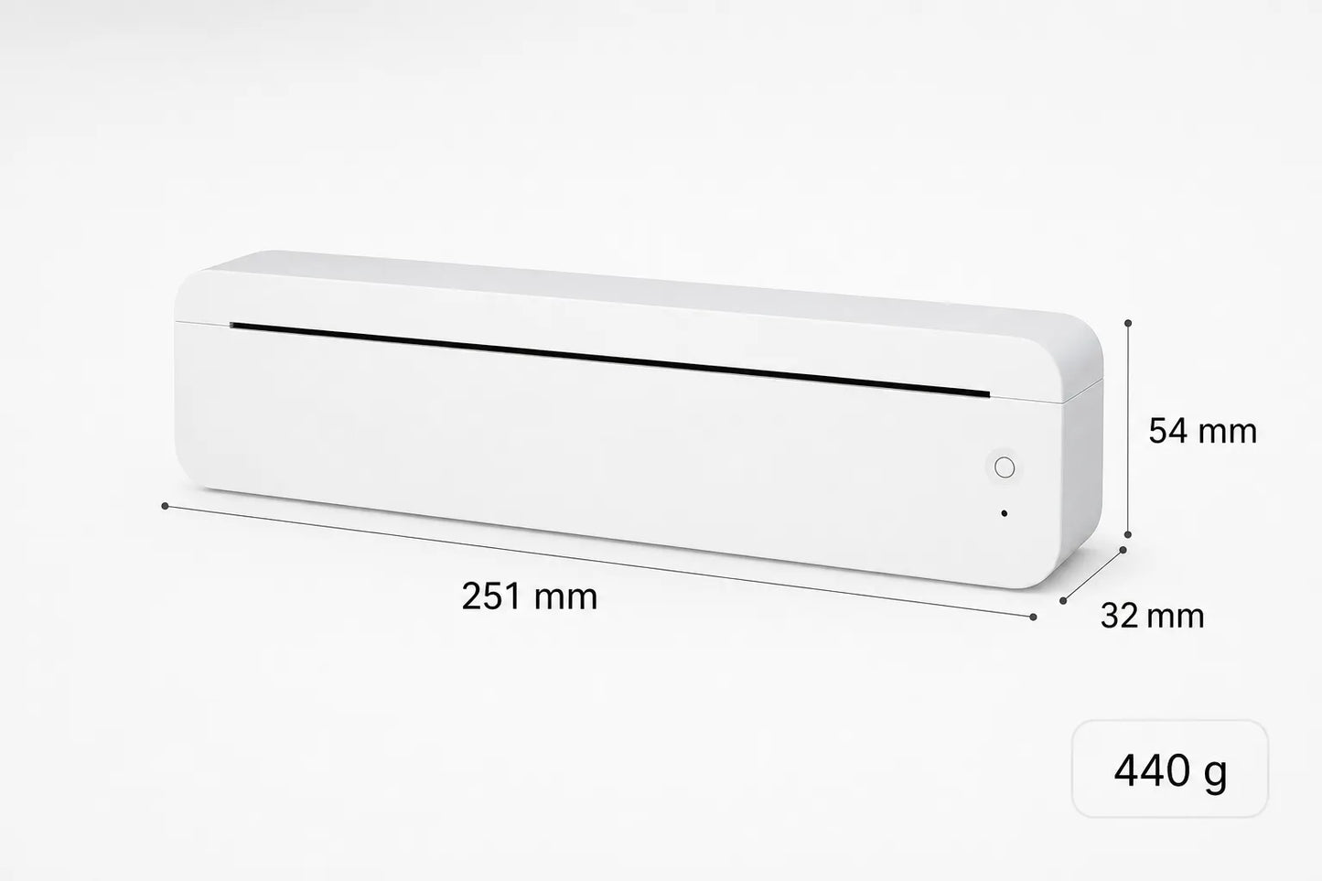 Nešiojamas A4 terminis spausdintuvas A10 Bluetooth USB be rašalo