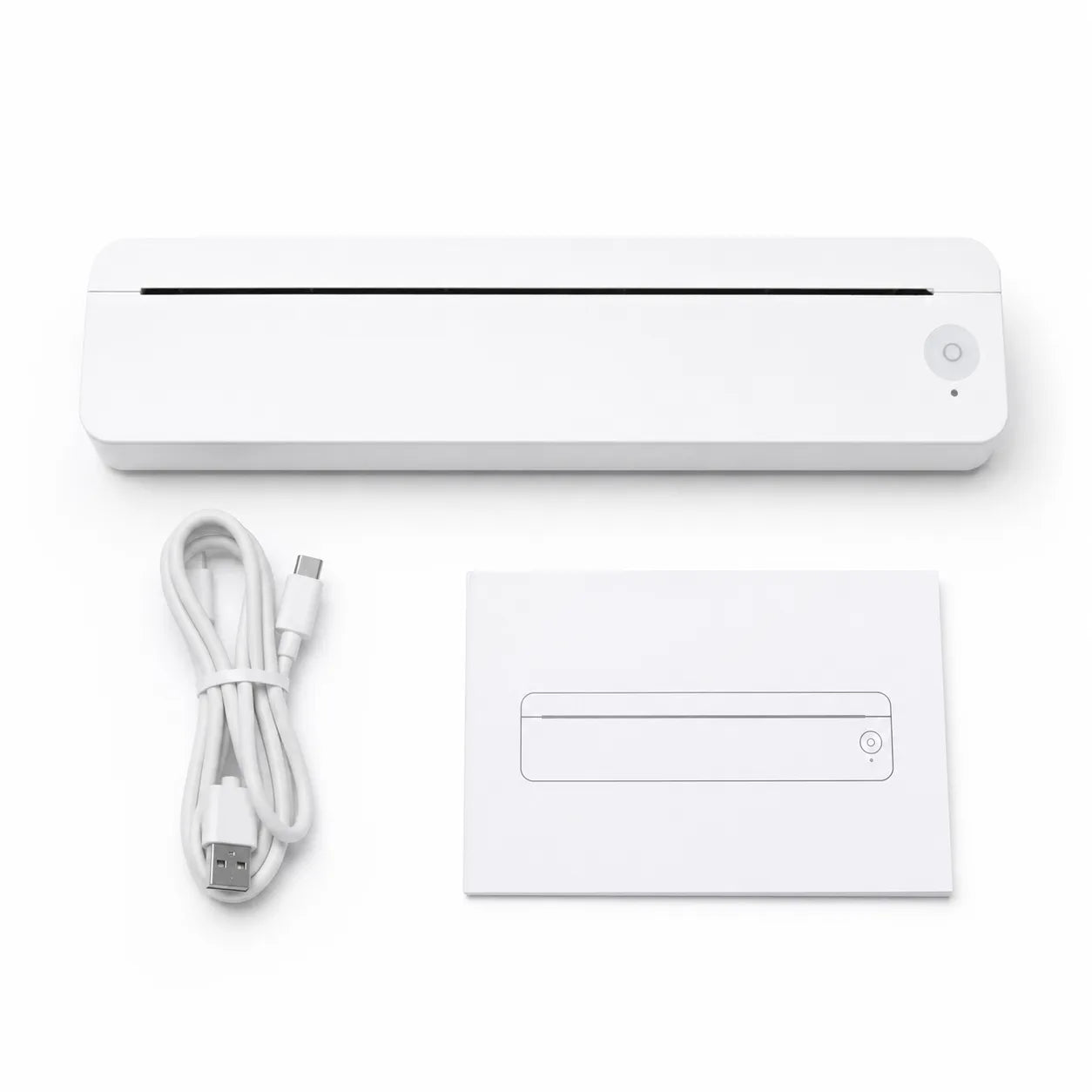 Nešiojamas A4 terminis spausdintuvas A10 Bluetooth USB be rašalo