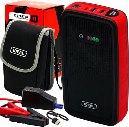 Nešiojamas automobilio užvedimo įrenginys ir įkroviklis IDEAL X-STARTER 11 LiPo