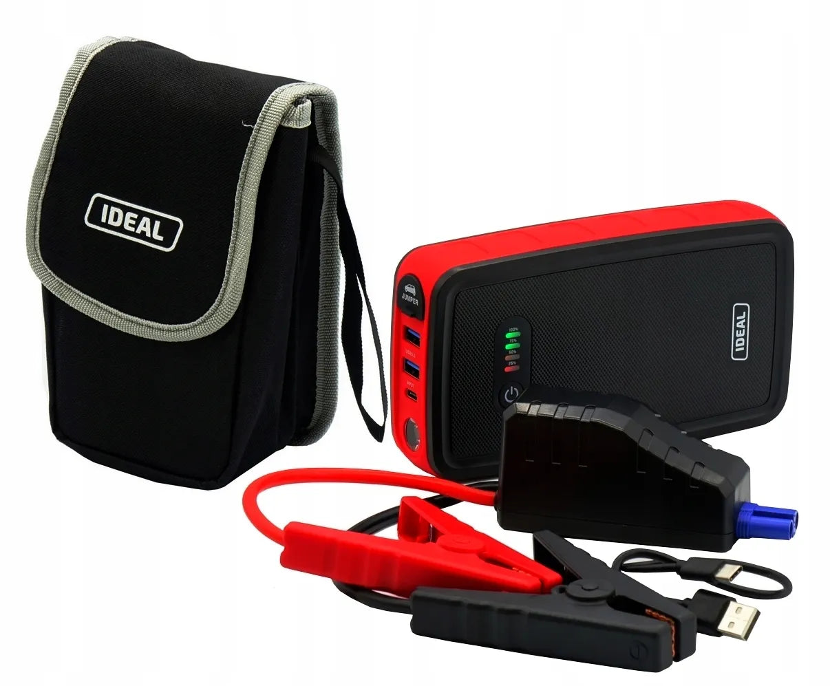 Nešiojamas automobilio užvedimo įrenginys ir įkroviklis IDEAL X-STARTER 11 LiPo