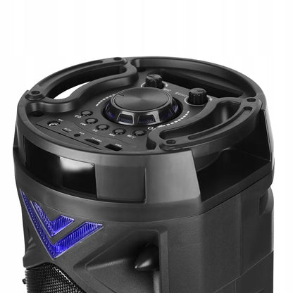 Nešiojamas Bluetooth 5.0+EDR garsiakalbis MEDIA-TECH FUNBOX KEG PRO 1400W KARAOKE