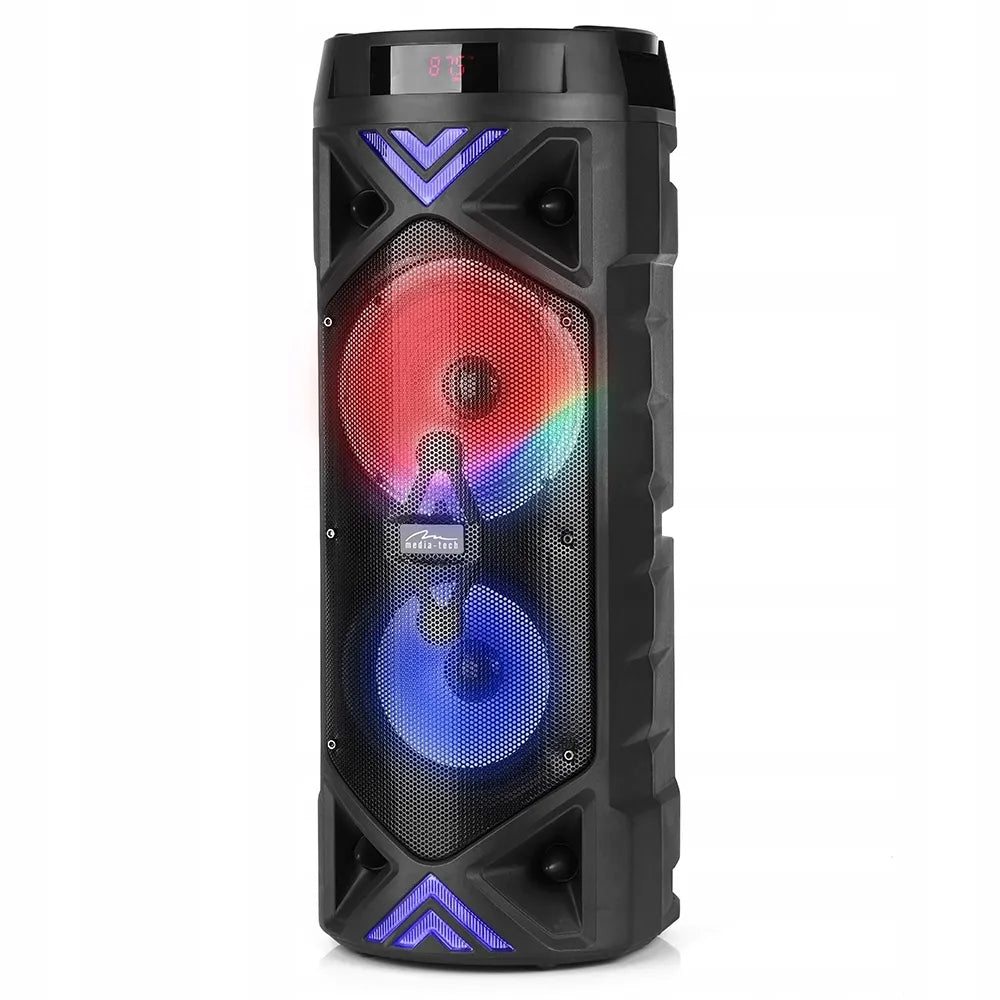 Nešiojamas Bluetooth 5.0+EDR garsiakalbis MEDIA-TECH FUNBOX KEG PRO 1400W KARAOKE