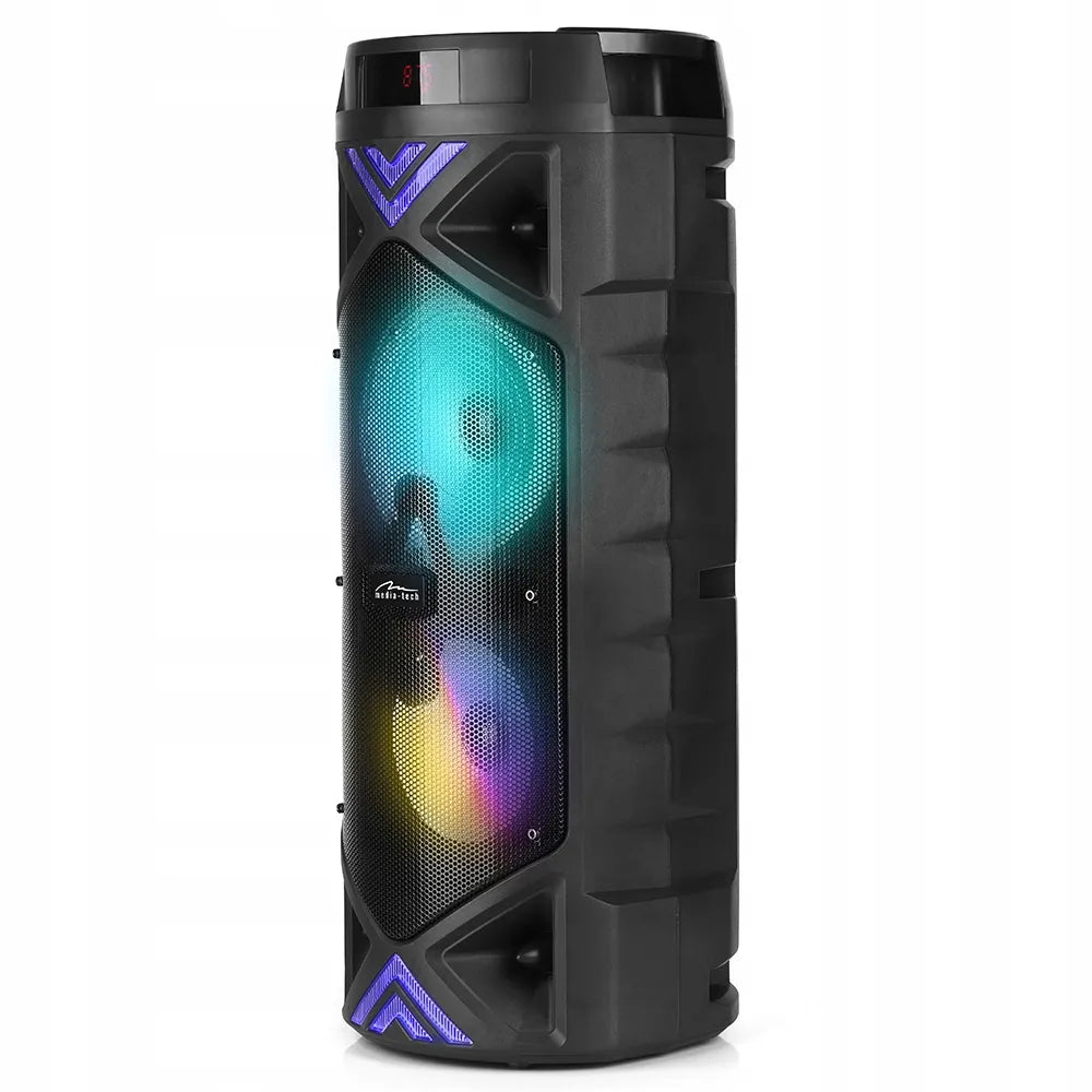 Nešiojamas Bluetooth 5.0+EDR garsiakalbis MEDIA-TECH FUNBOX KEG PRO 1400W KARAOKE
