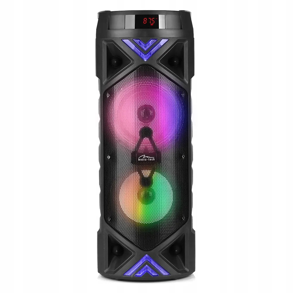 Nešiojamas Bluetooth 5.0+EDR garsiakalbis MEDIA-TECH FUNBOX KEG PRO 1400W KARAOKE