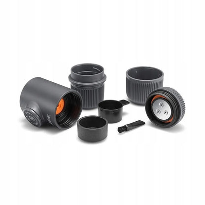 Nešiojamas kelioninis kavos aparatas Wacaco Nanopresso – pilkas