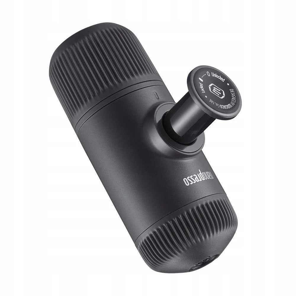 Nešiojamas kelioninis kavos aparatas Wacaco Nanopresso – pilkas