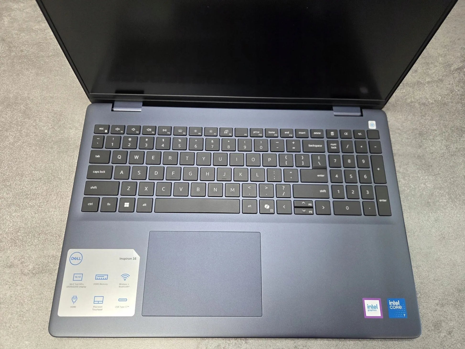 Nešiojamas kompiuteris Dell Inspiron 16 5640 Core 7 150U 16GB 1TB SSD FHD+ Win11 aliumininis korpusas