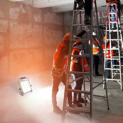 Nešiojamas LED prožektorius, 3 m laidas, 50 W, Premium darbinė lempa su stovu