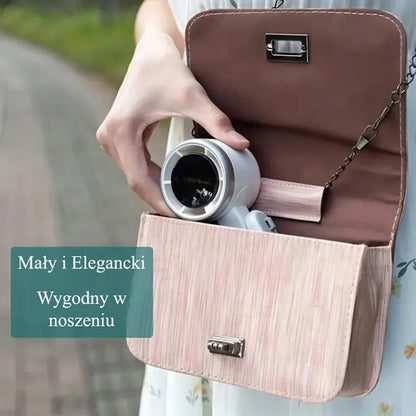 Nešiojamas mini ventiliatorius USB, tylus, WINDSY baltas