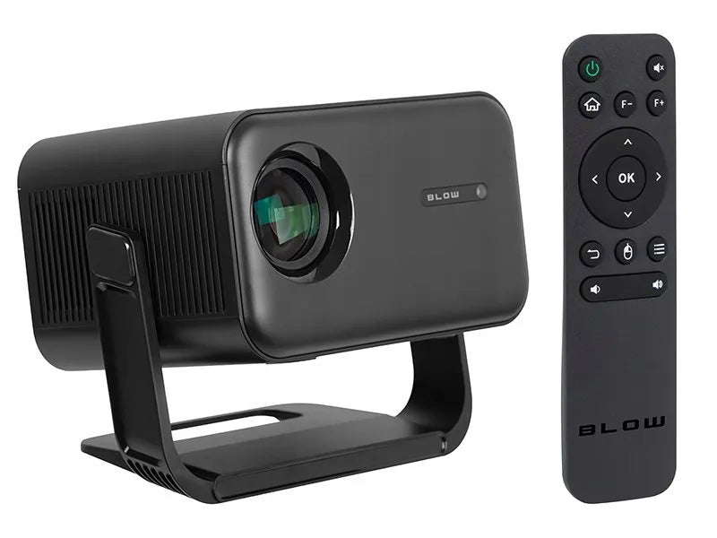 Nešiojamas projektorius BLOW AndroidTV FullHD MaxView juodas