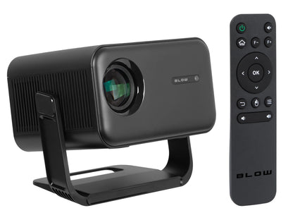 Nešiojamas projektorius BLOW AndroidTV FullHD MaxView juodas