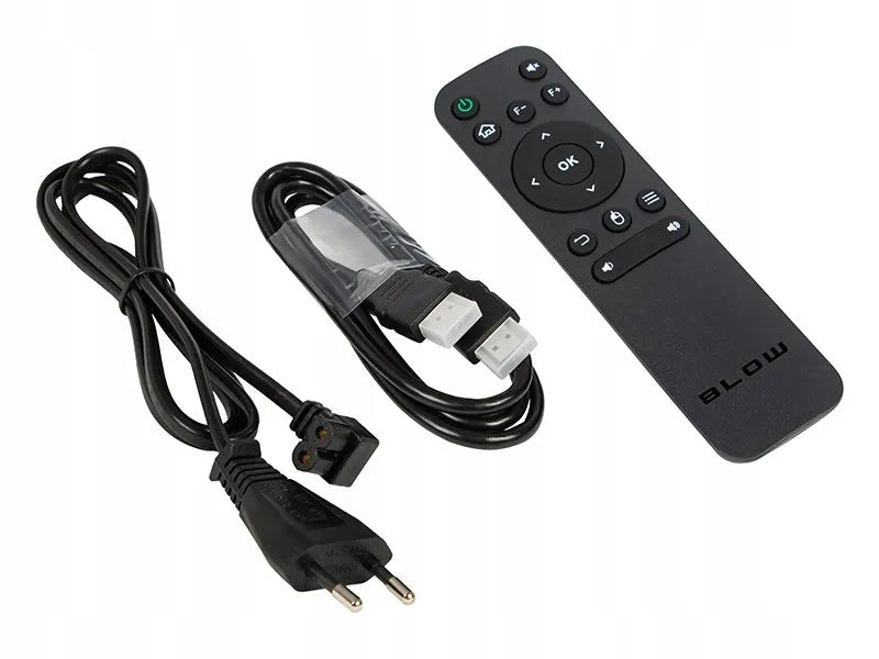 Nešiojamas projektorius BLOW AndroidTV FullHD MaxView juodas