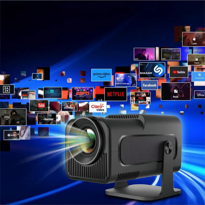 Nešiojamas projektorius HY320 LED WiFi Android TV 4K